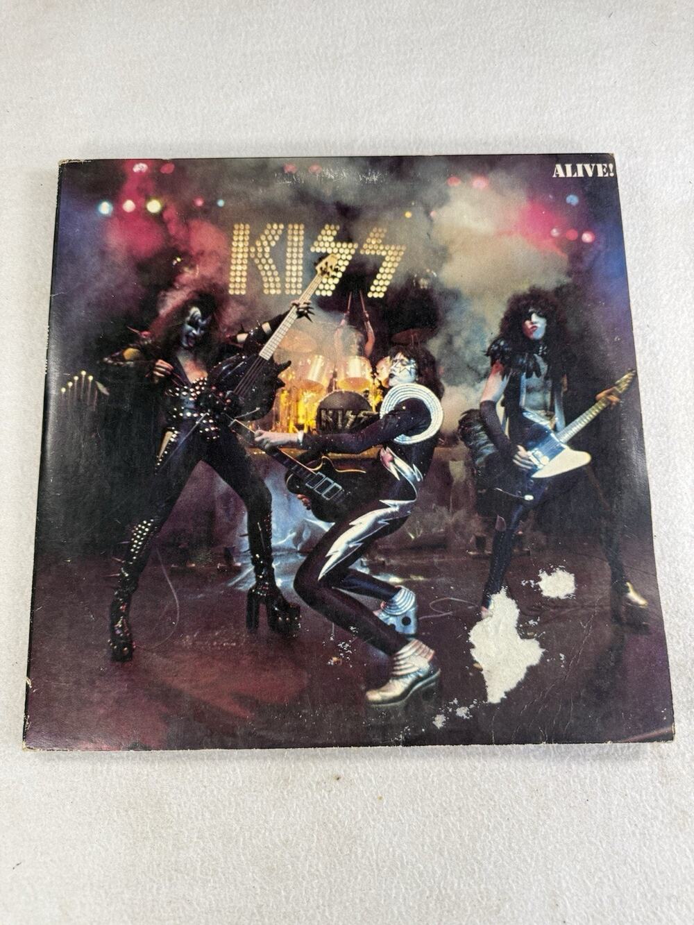 Kiss – Alive! Casablanca 2×LP Vinyl NBLP 7020 Record 1975